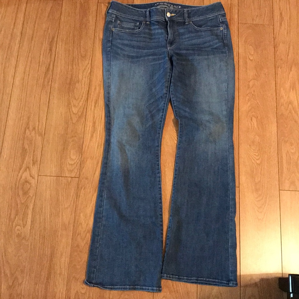 American Eagle Kick Boot jean size 14 LONG